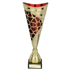 Vivid Gold & Red Trophy