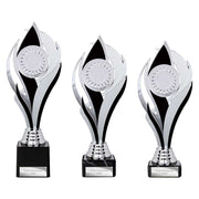 Volcano Black & Silver Trophy