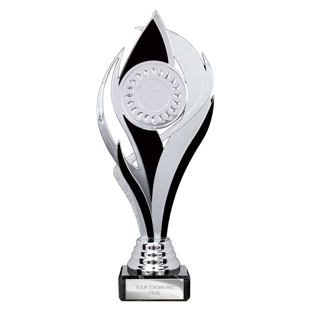 Volcano Black & Silver Trophy