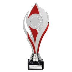 Volcano Red & Silver Trophy
