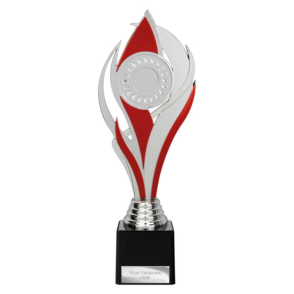 Volcano Red & Silver Trophy – 260mm