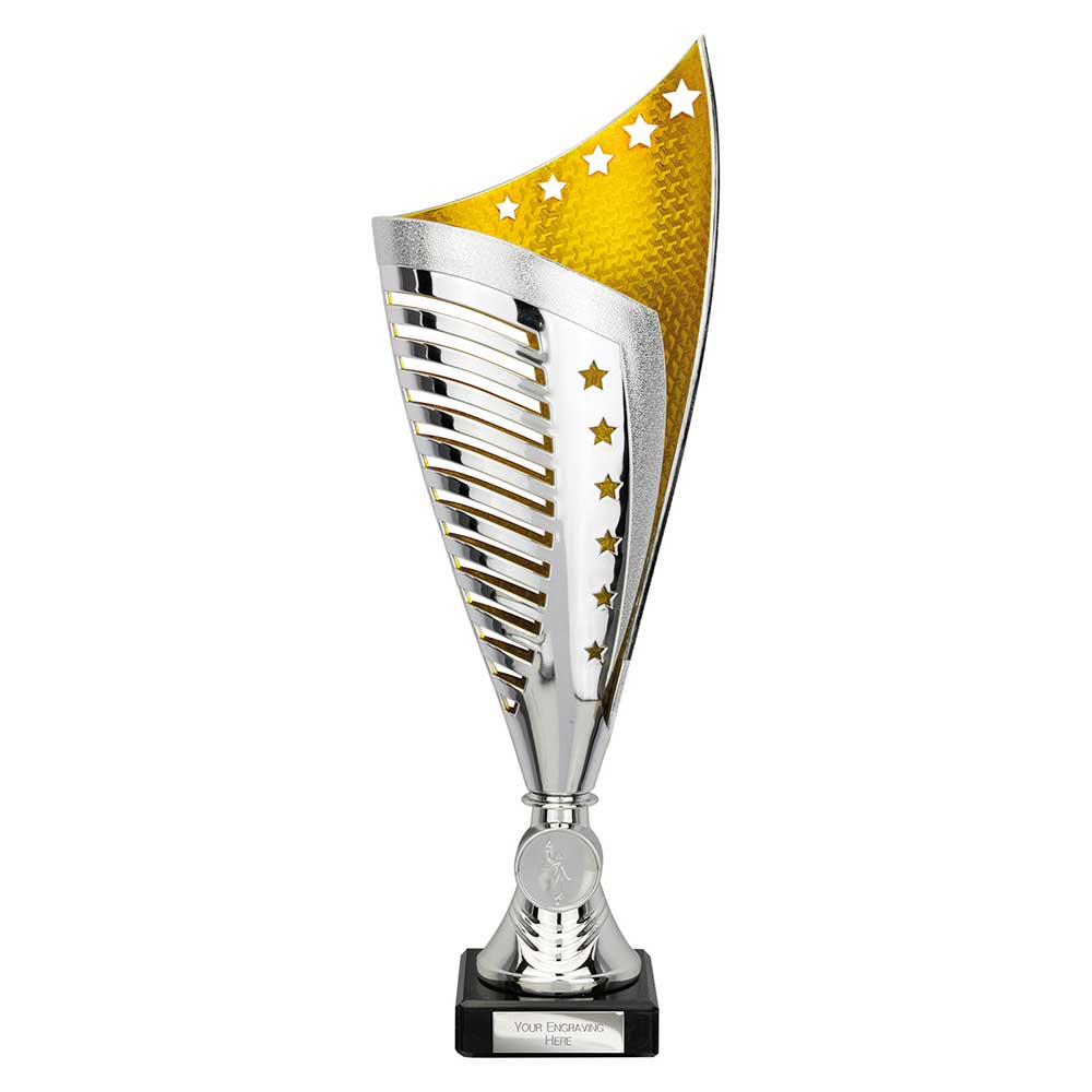 Nebula Silver & Gold Trophy