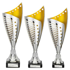 Nebula Silver & Gold Trophy