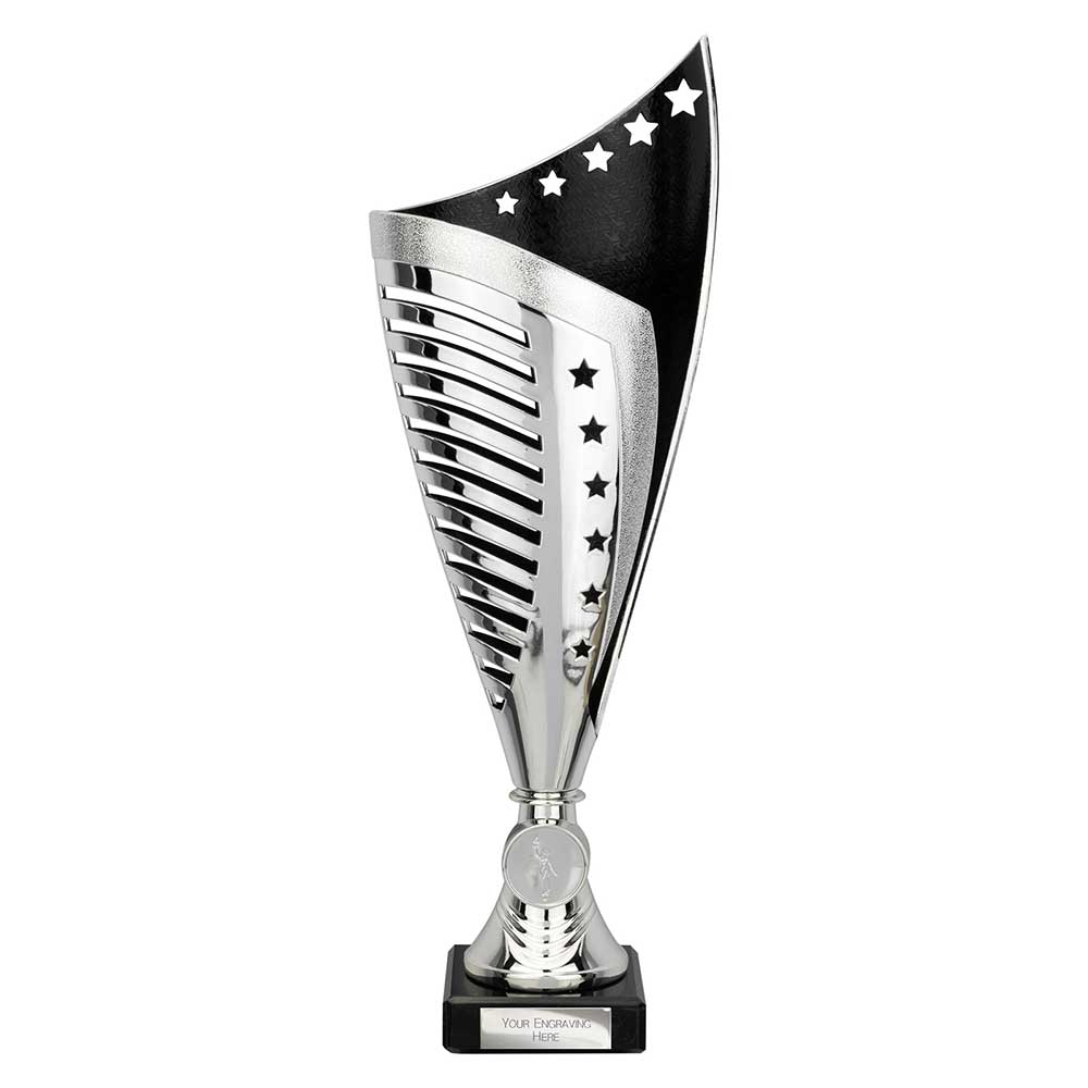 Nebula Black & Silver Trophy