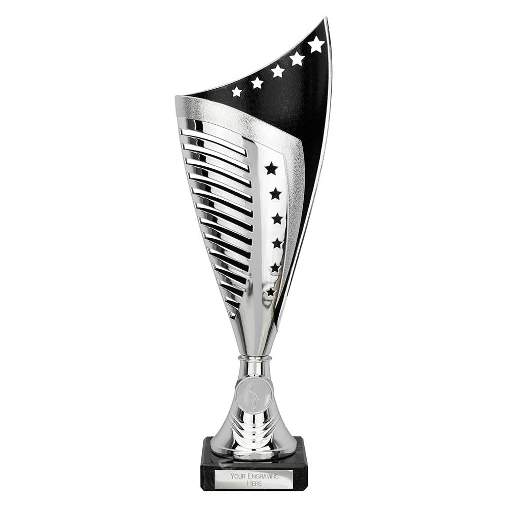 Nebula Black & Silver Trophy