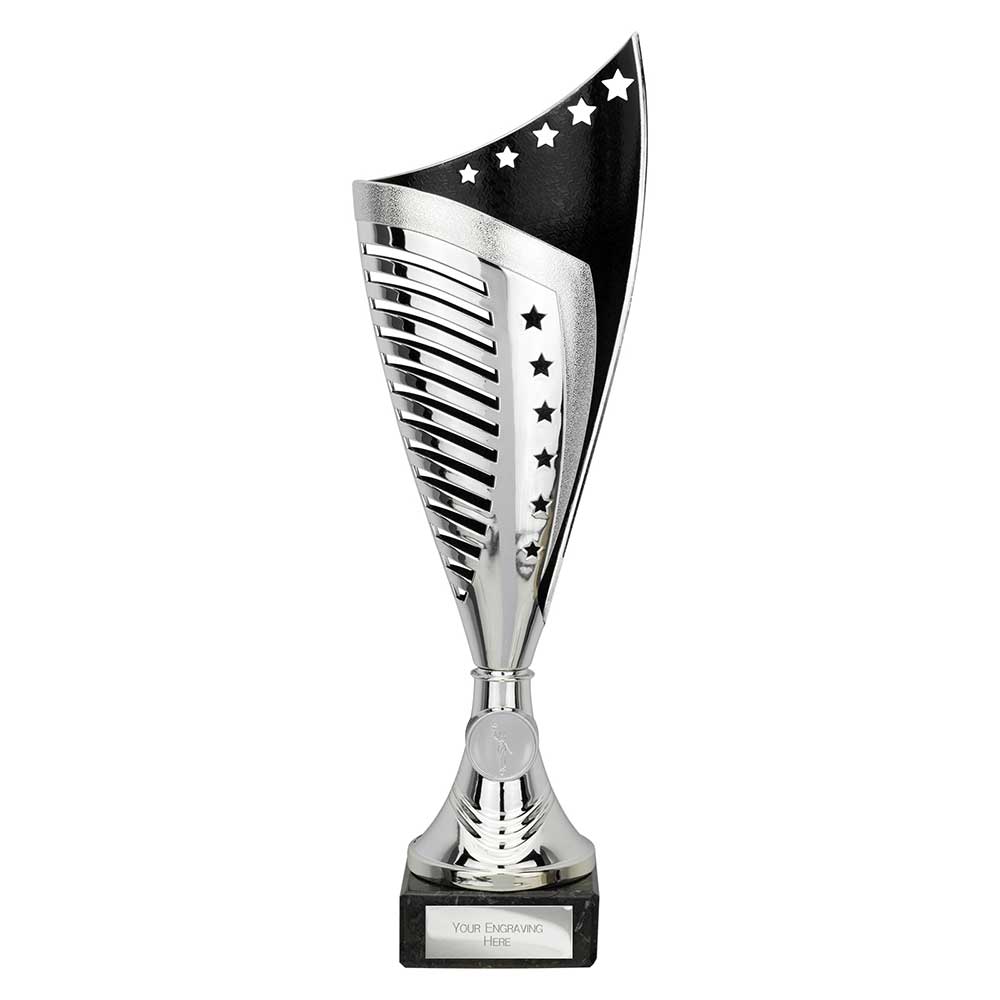 Nebula Black & Silver Trophy