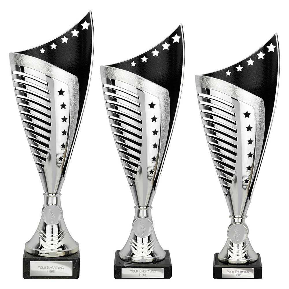 Nebula Black & Silver Trophy