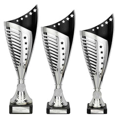 Nebula Black & Silver Trophy
