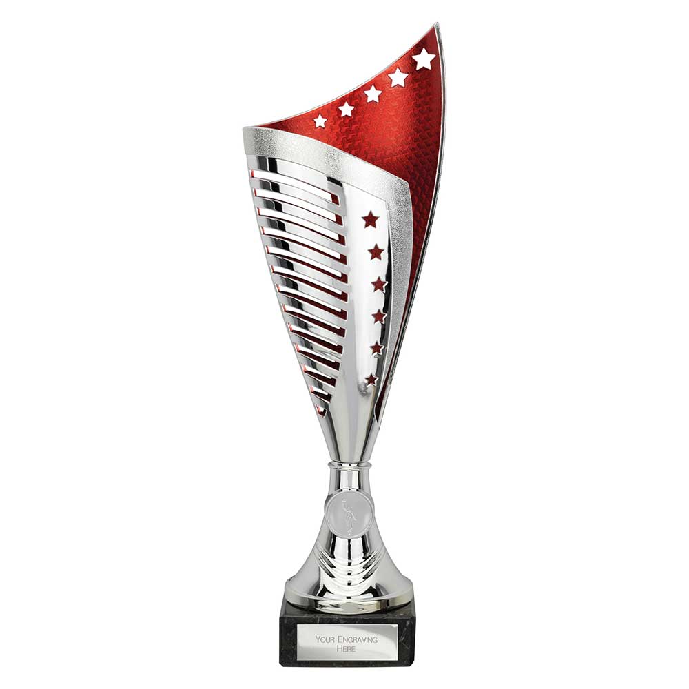 Nebula Red & Silver Trophy – 350mm