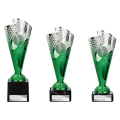 Rodeo Legend Green & Silver Trophy
