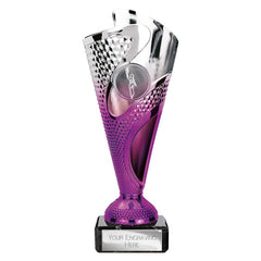 Rodeo Legend Purple & Silver Trophy