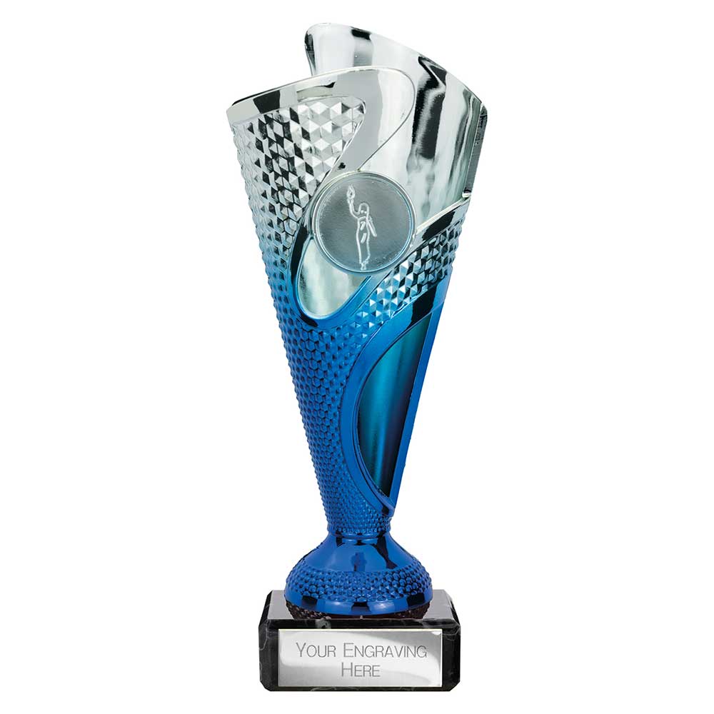 Rodeo Legend Blue & Silver Trophy – 185mm