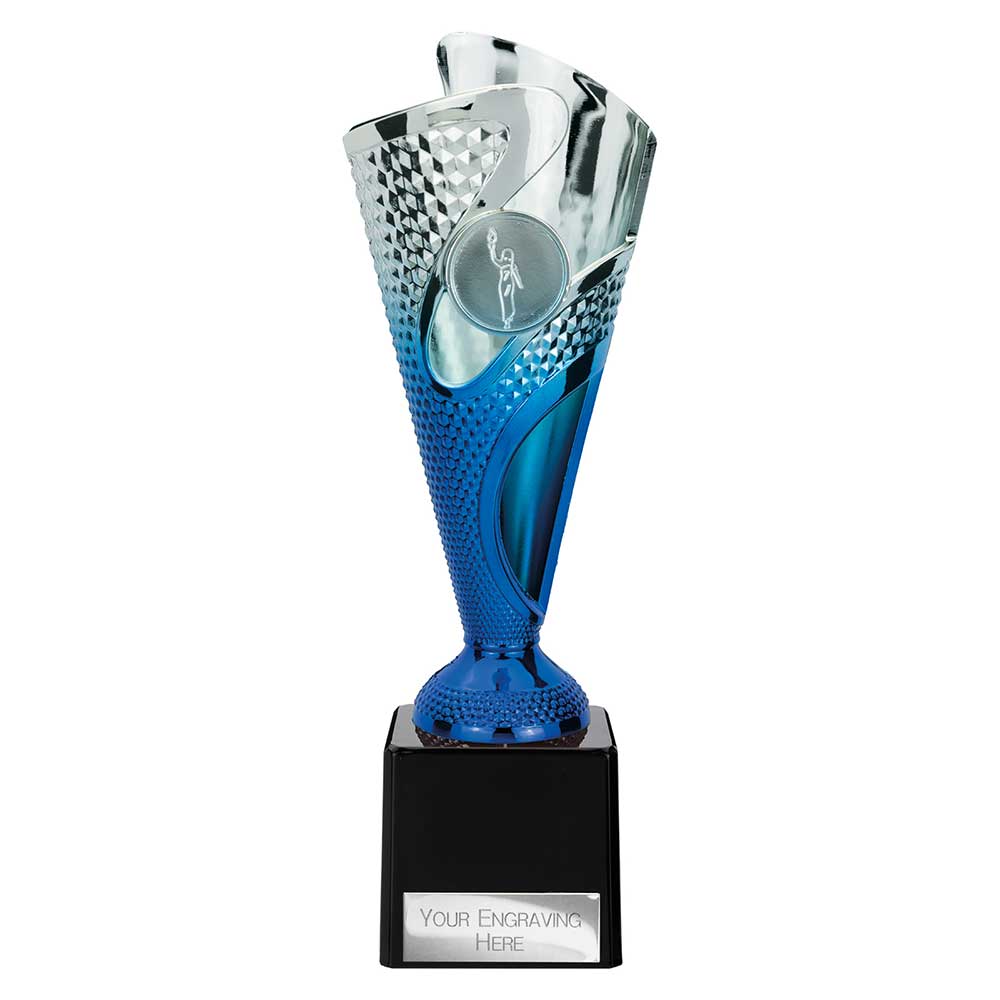 Rodeo Legend Blue & Silver Trophy – 215mm