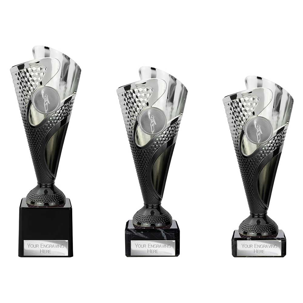 Rodeo Legend Black & Silver Trophy