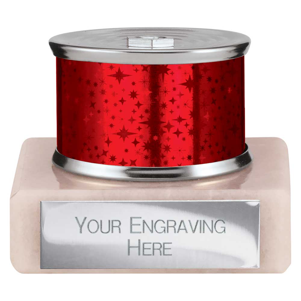 Superstars Red Tubing Trophy - School Badges UK
