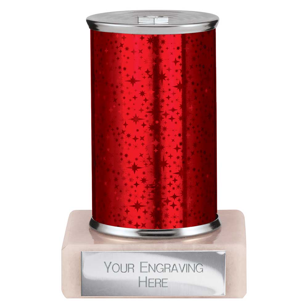 Superstars Red Tubing Trophy - School Badges UK
