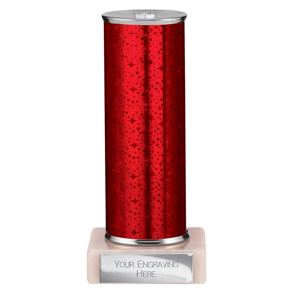 Superstars Red Tubing Trophy - School Badges UK