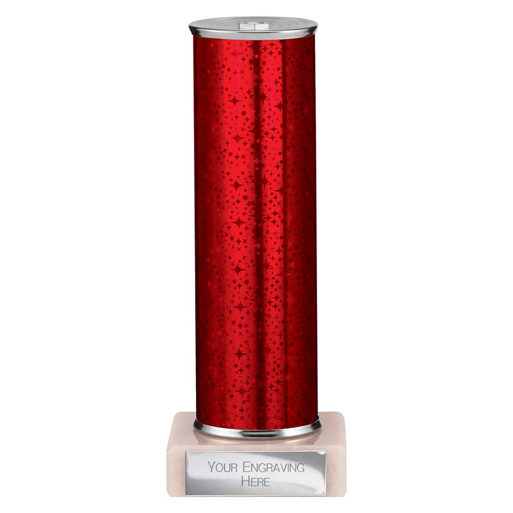 Superstars Red Tubing Trophy - School Badges UK