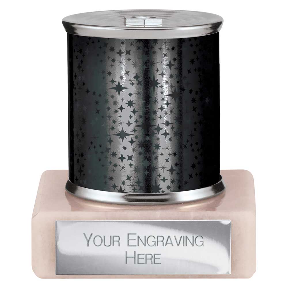 Superstars Black Tubing Trophy - School Badges UK