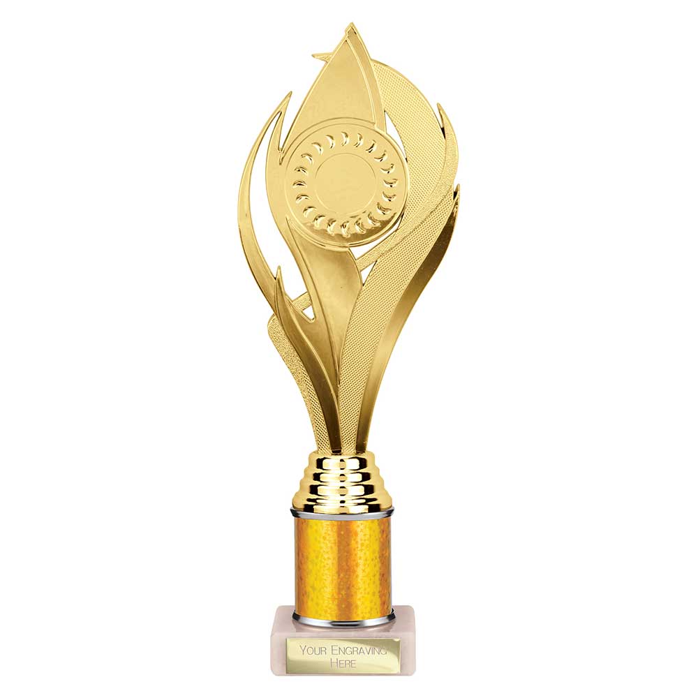 Volcano Gold Tube Trophy – 285mm