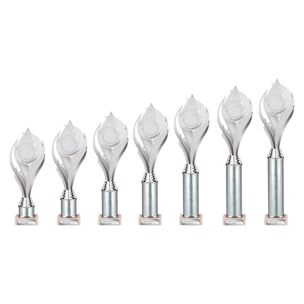 Volcano Silver Tube Trophy