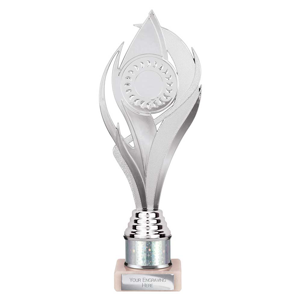 Volcano Silver Tube Trophy