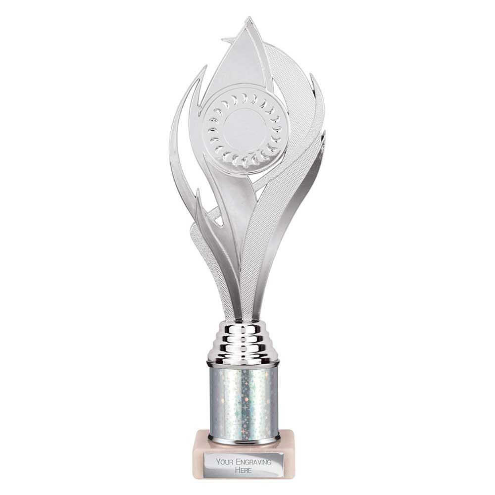 Volcano Silver Tube Trophy