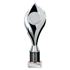 Volcano Black & Silver Tube Trophy