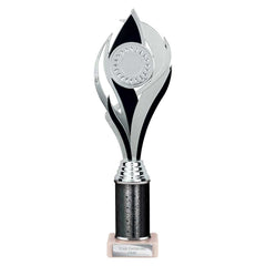 Volcano Black & Silver Tube Trophy