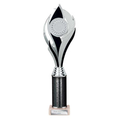 Volcano Black & Silver Tube Trophy
