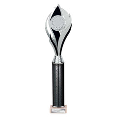 Volcano Black & Silver Tube Trophy