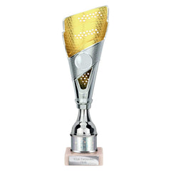 Predator Silver & Gold Tube Trophy