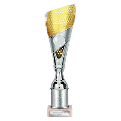 Predator Silver & Gold Tube Trophy