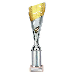 Predator Silver & Gold Tube Trophy