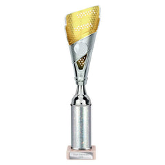 Predator Silver & Gold Tube Trophy