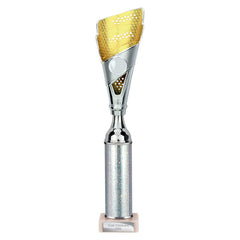 Predator Silver & Gold Tube Trophy