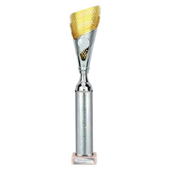 Predator Silver & Gold Tube Trophy