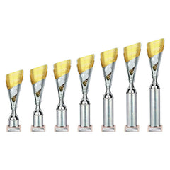 Predator Silver & Gold Tube Trophy