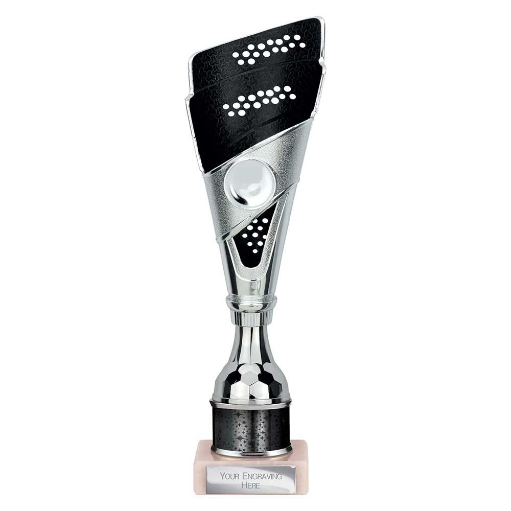 Predator Black & Silver Tube Trophy