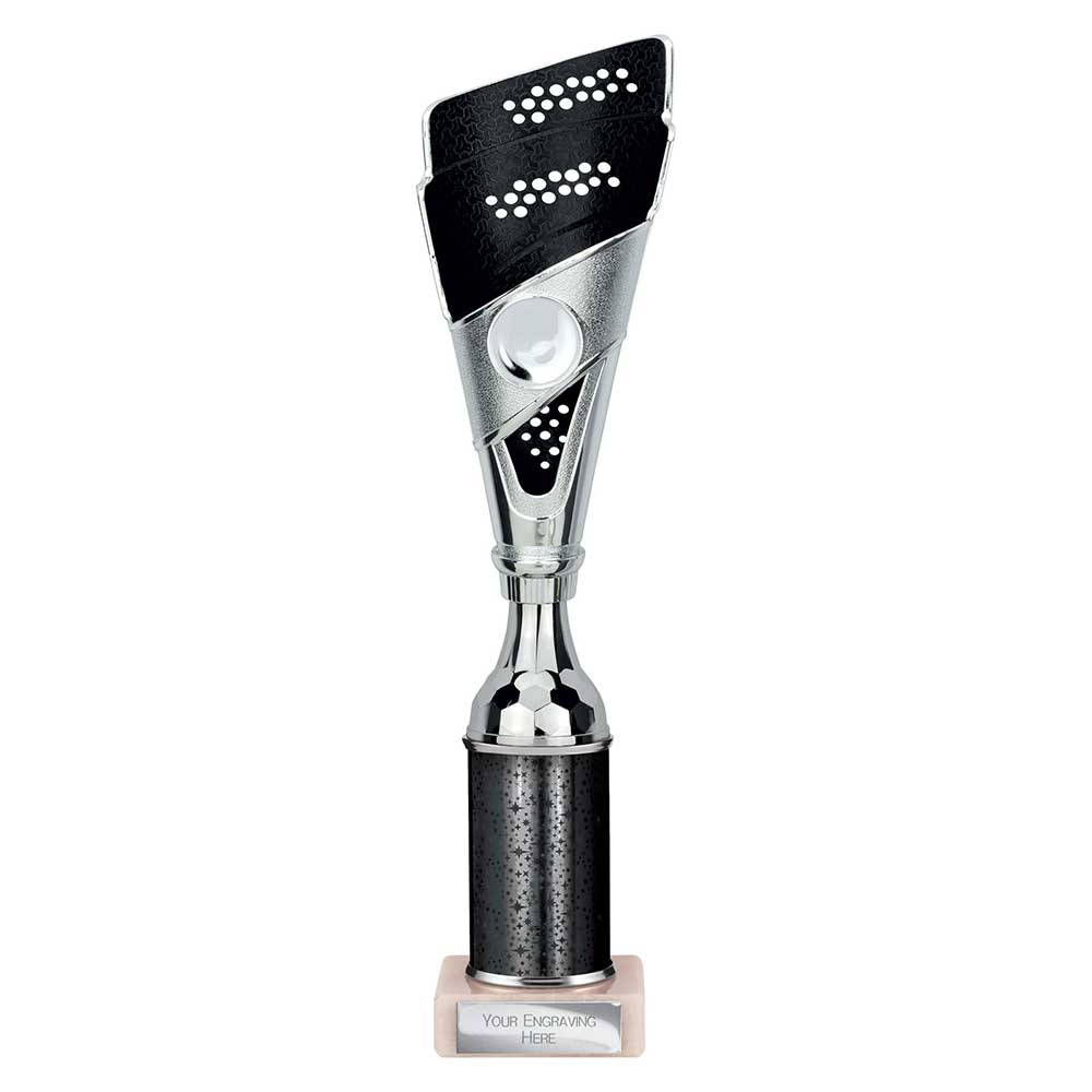 Predator Black & Silver Tube Trophy