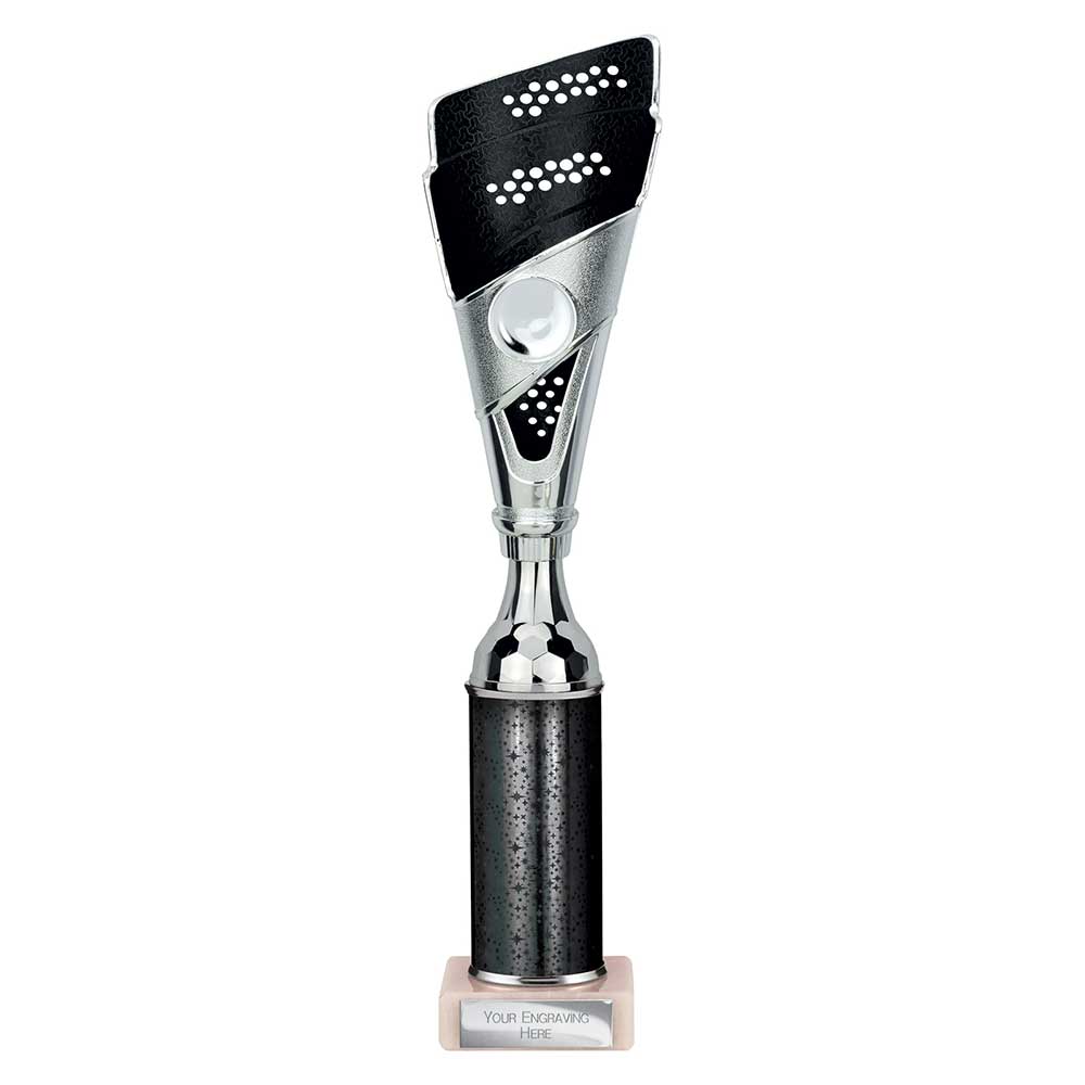 Predator Black & Silver Tube Trophy