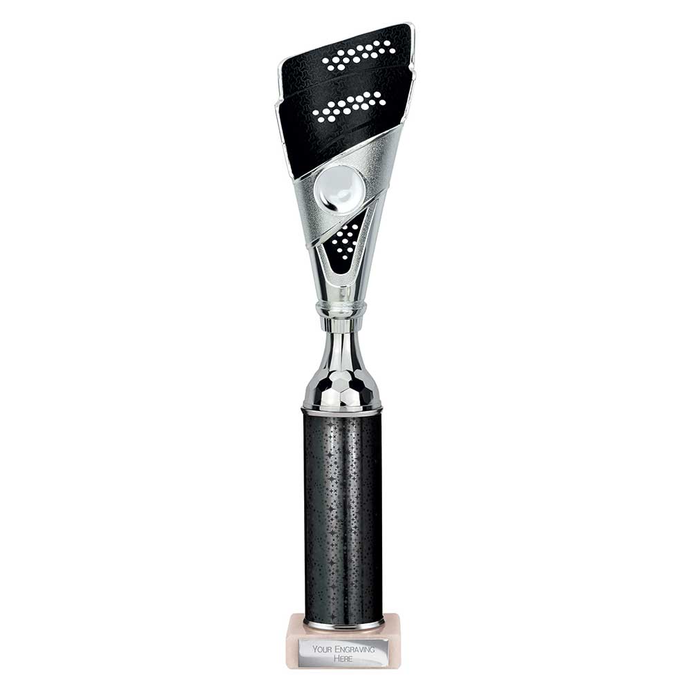 Predator Black & Silver Tube Trophy