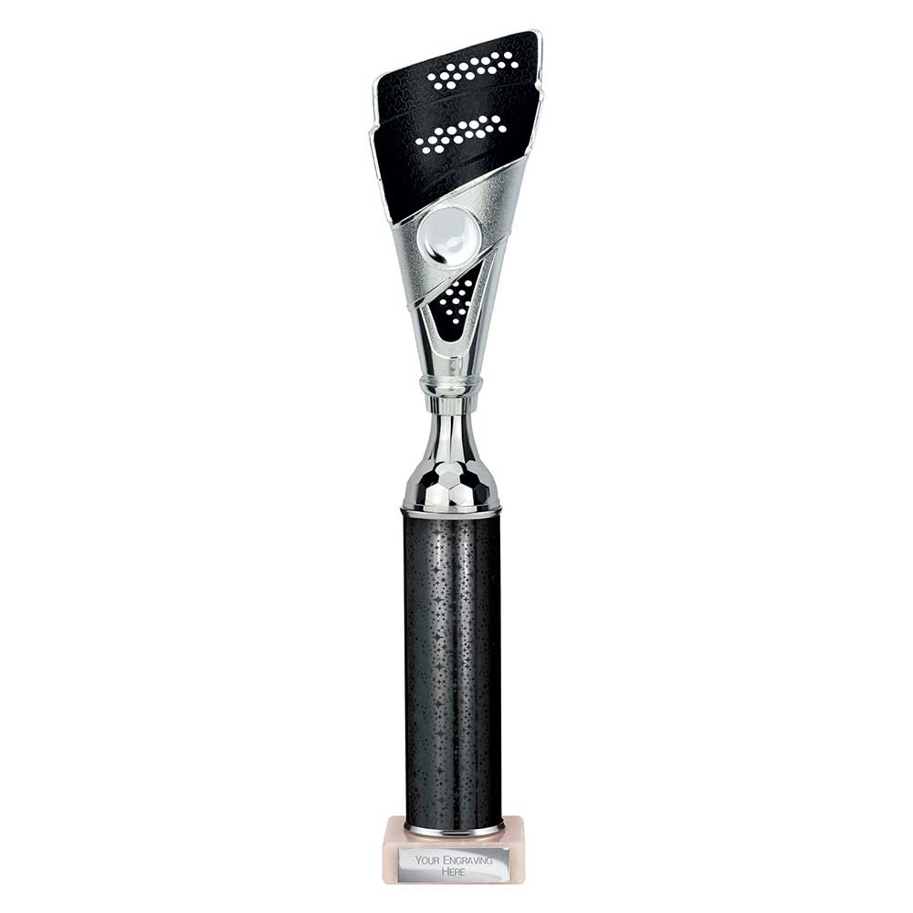 Predator Black & Silver Tube Trophy