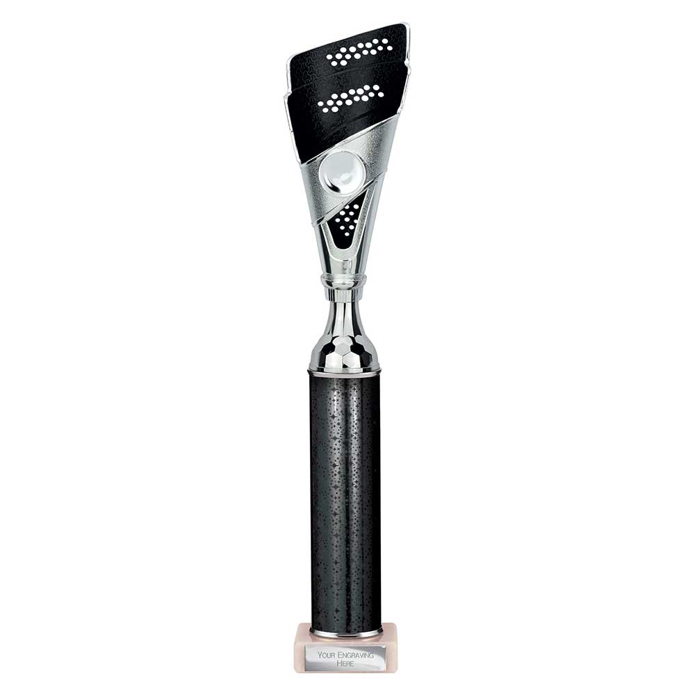 Predator Black & Silver Tube Trophy