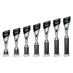 Predator Black & Silver Tube Trophy