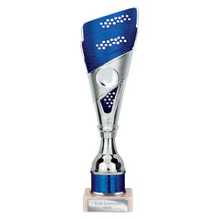 Predator Blue & Silver Tube Trophy