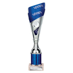 Predator Blue & Silver Tube Trophy