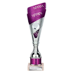 Predator Purple & Silver Tube Trophy