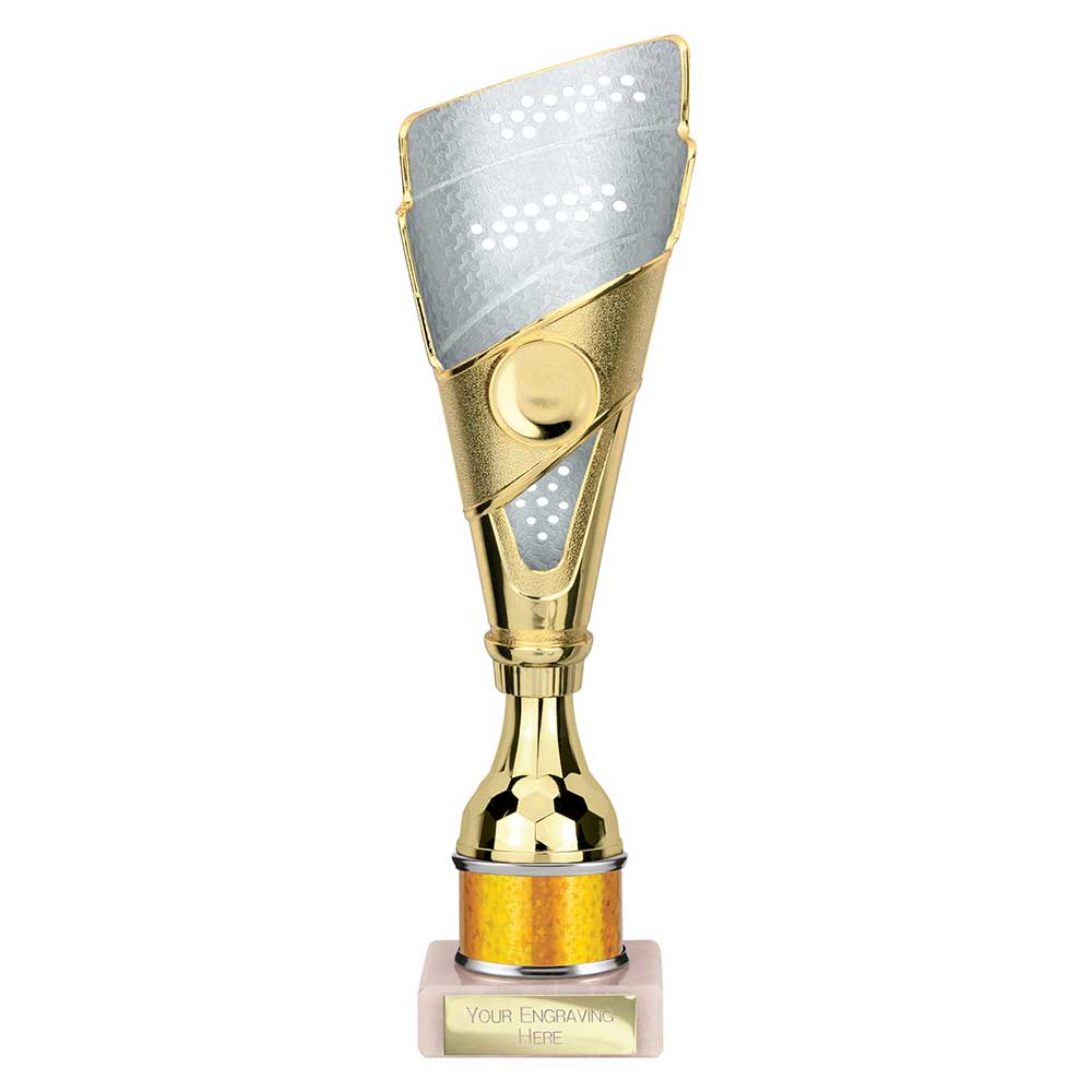 Predator Gold & Silver Tube Trophy