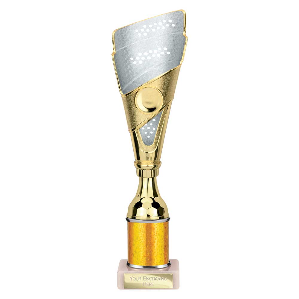 Predator Gold & Silver Tube Trophy